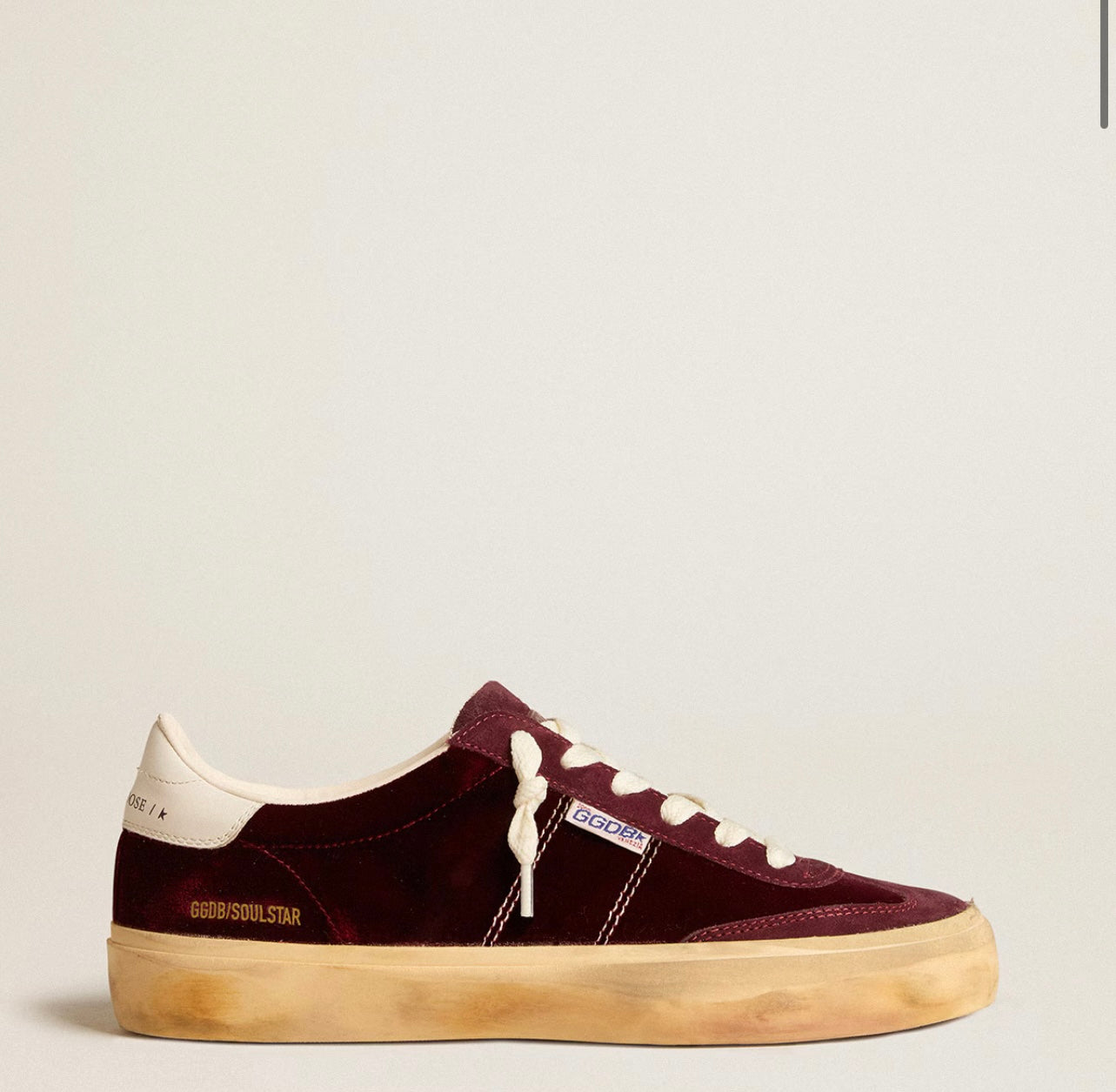 Golden Goose Soul Star Burgundy